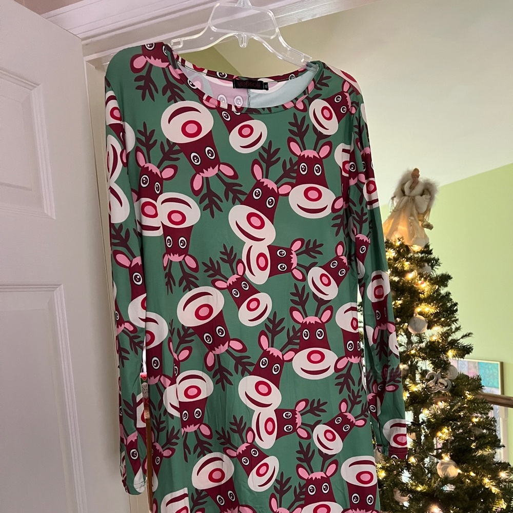 Christmas Reindeer Dress